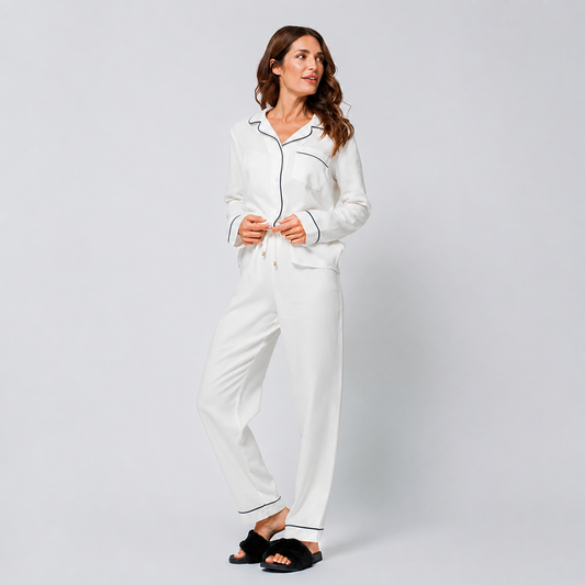 PLAIN SILK - WHITE