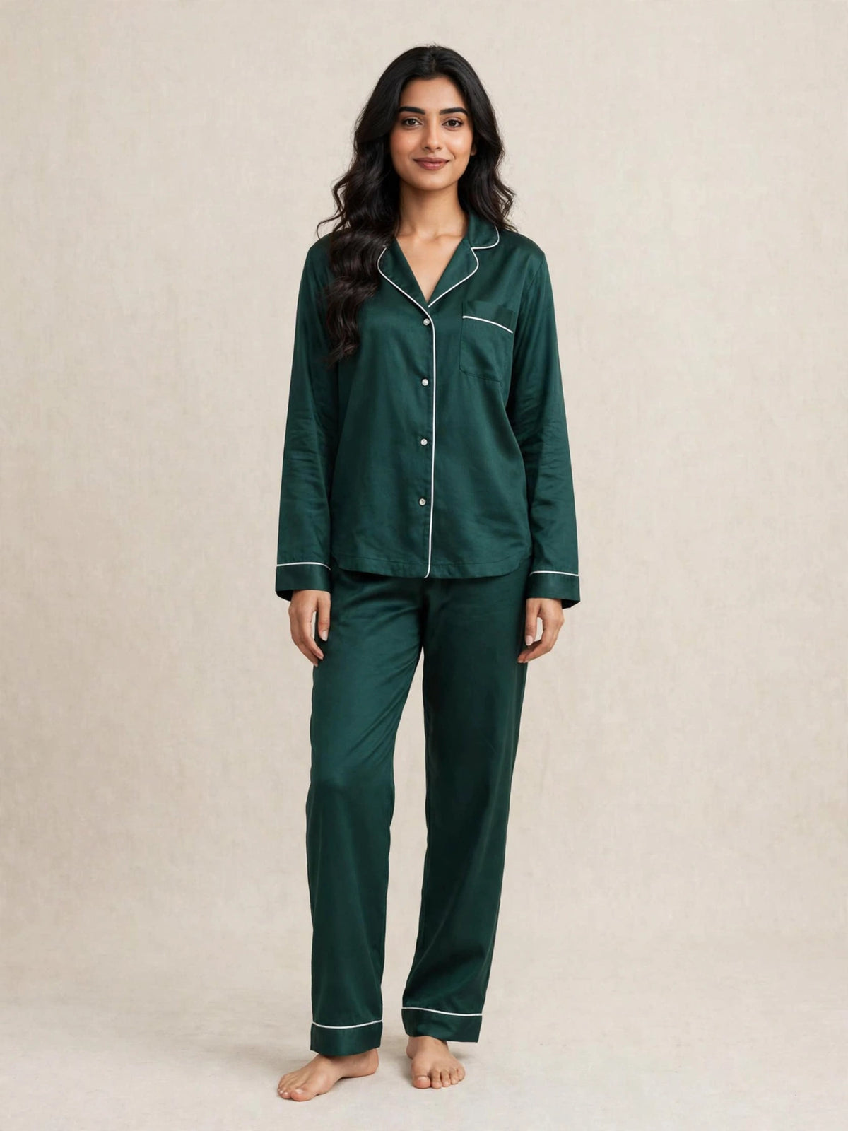 PLAIN SILK - EVERGREEN