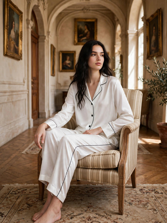 PLAIN SILK - WHITE