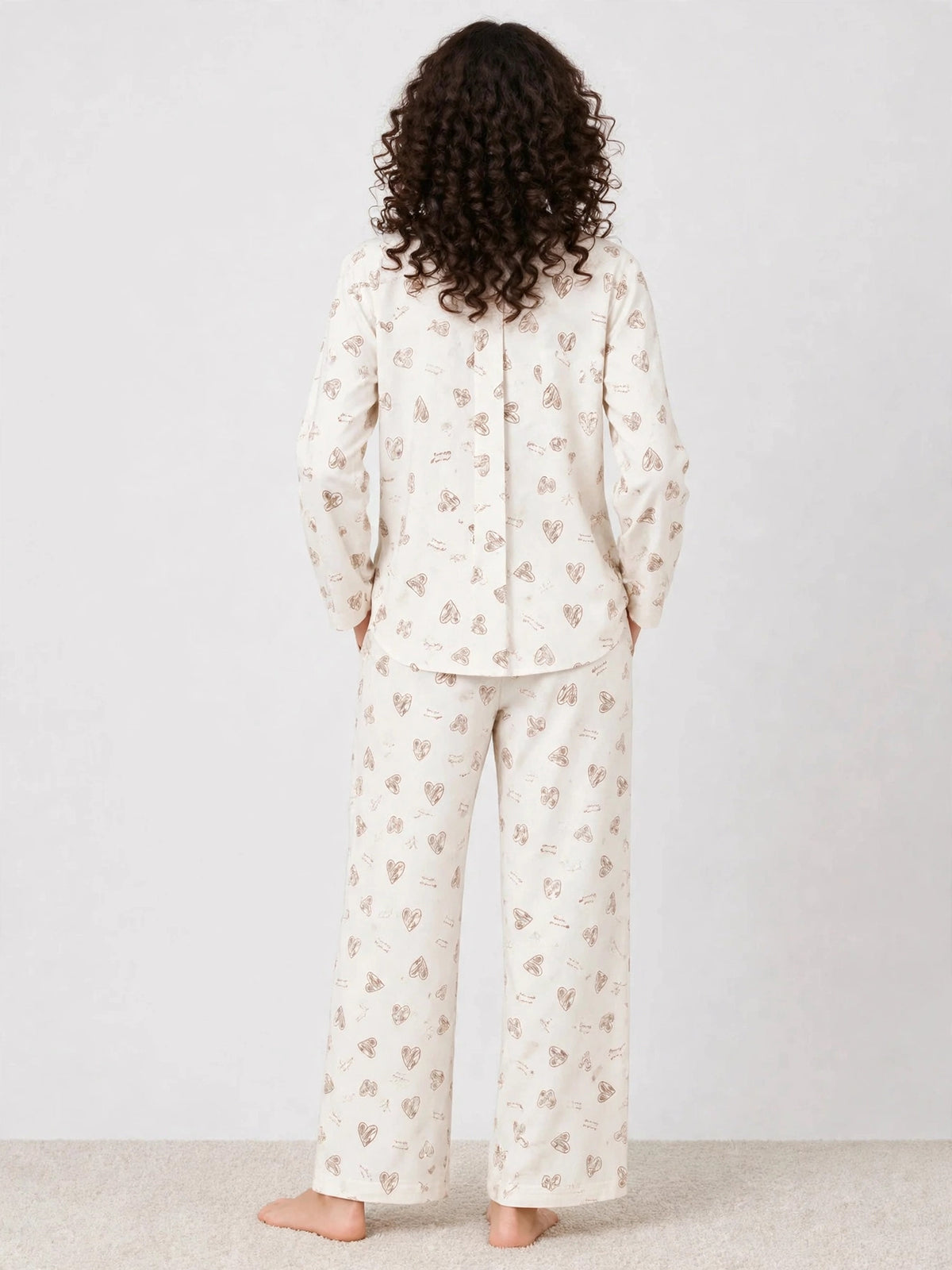 BARBARY V-NECK CO-ORD SET'S