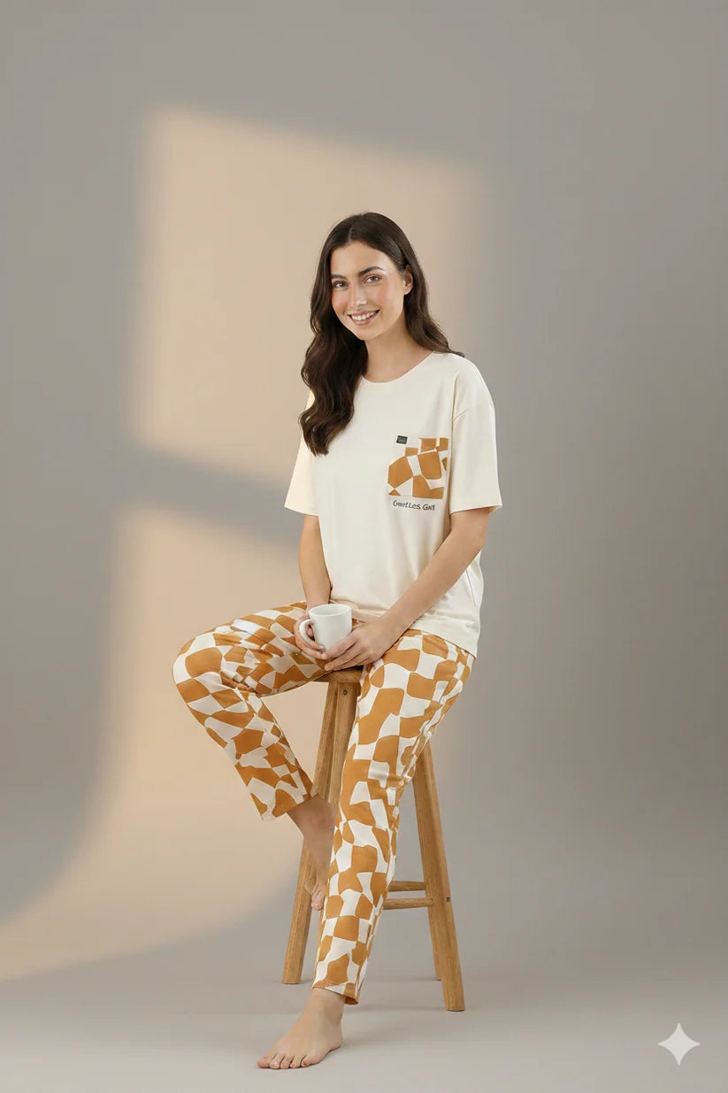 ZI FASHION - SOFT COTTON PJ SUIT- P7
