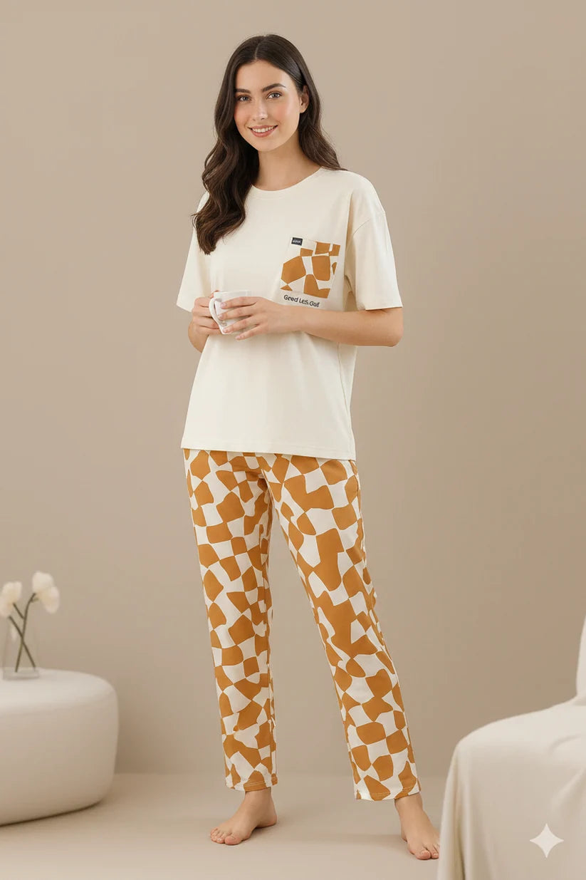 ZI FASHION - SOFT COTTON PJ SUIT- P7