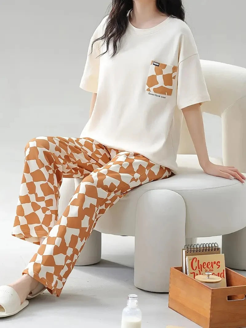 ZI FASHION - SOFT COTTON PJ SUIT- P7