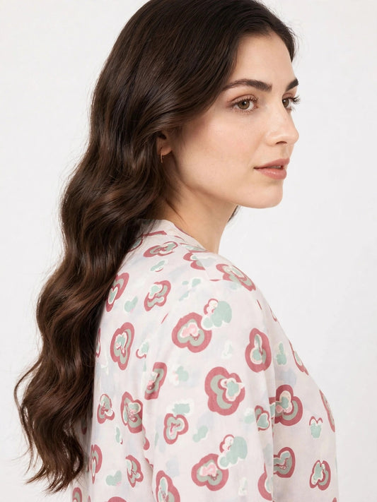 BARBARY V-NECK CO-ORD SET'S