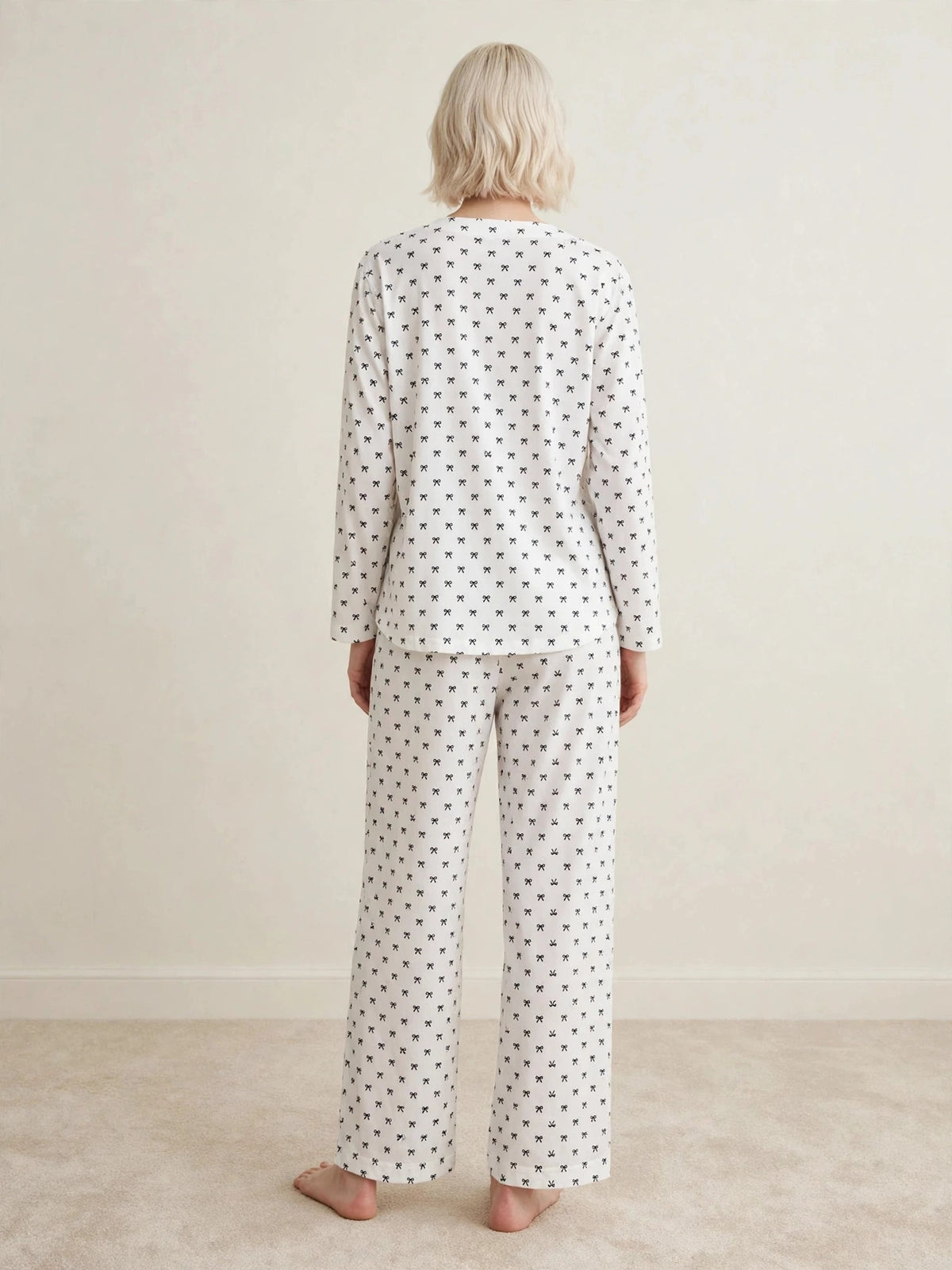 BARBARY V-NECK CO-ORD SET'S