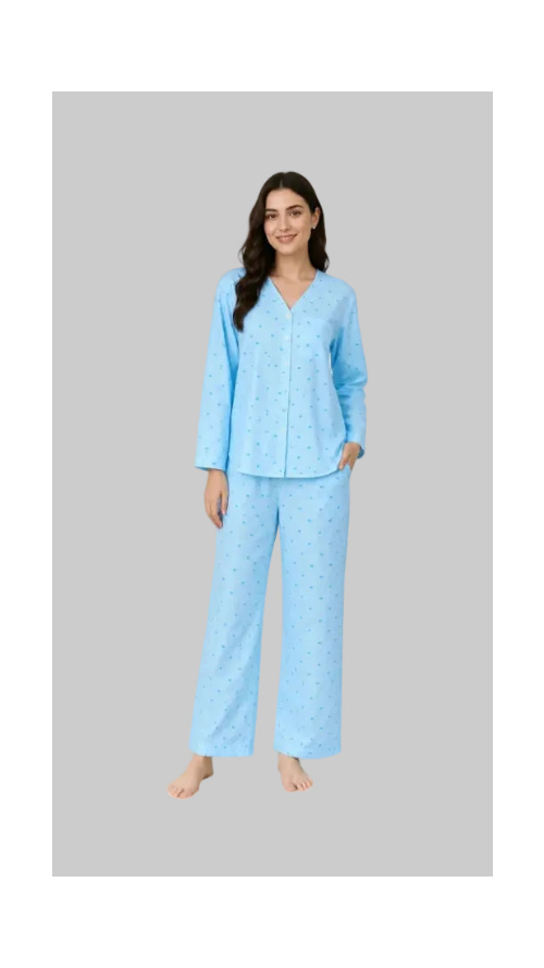 BARBARY V-NECK CO-ORD SET'S