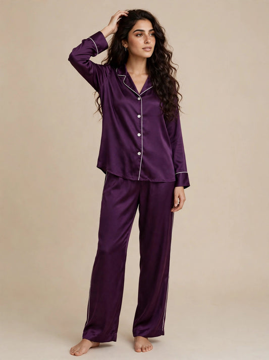 PLAIN SILK - PURPLE