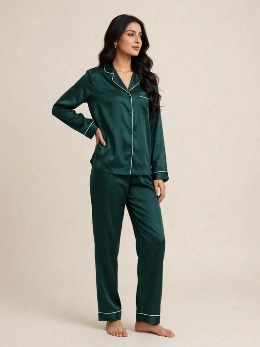 PLAIN SILK - EVERGREEN