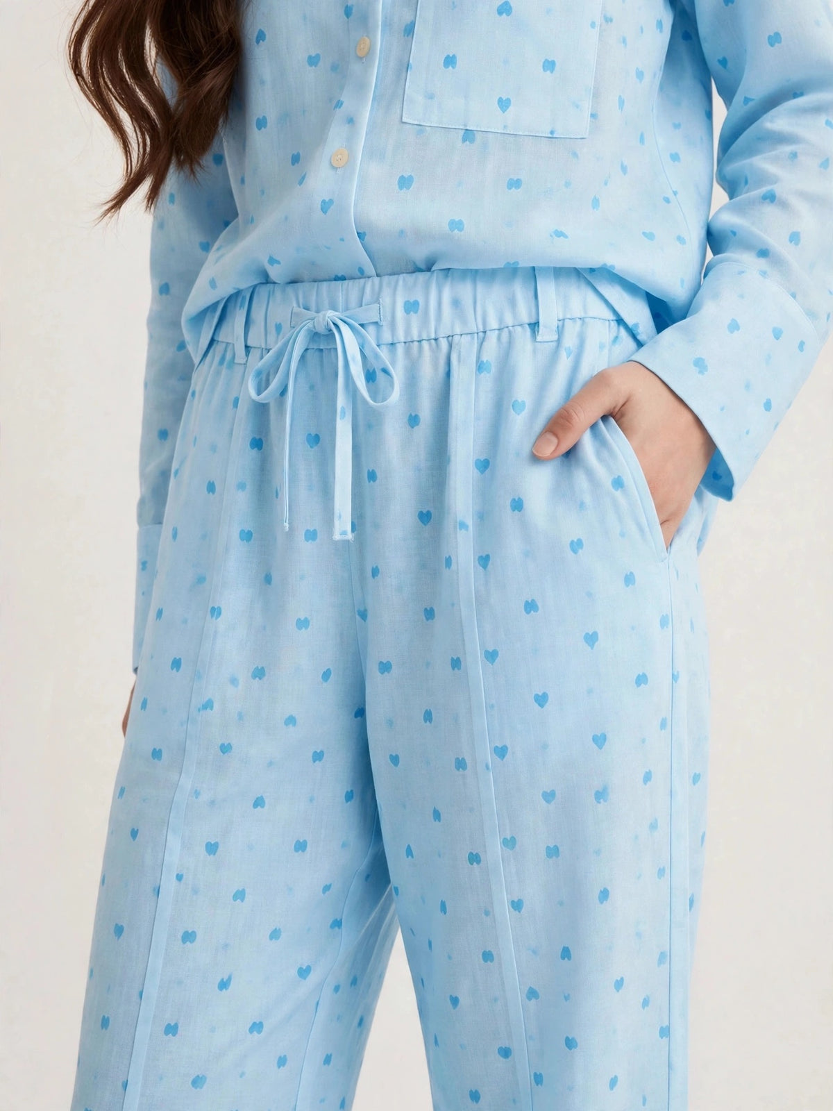 BARBARY V-NECK CO-ORD SET'S