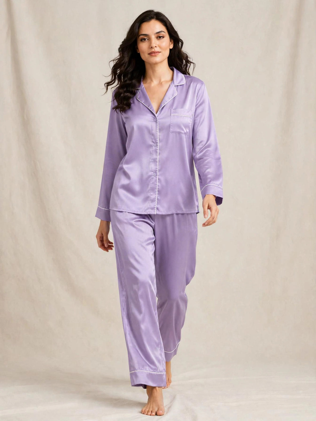 PLAIN SILK - LILAC