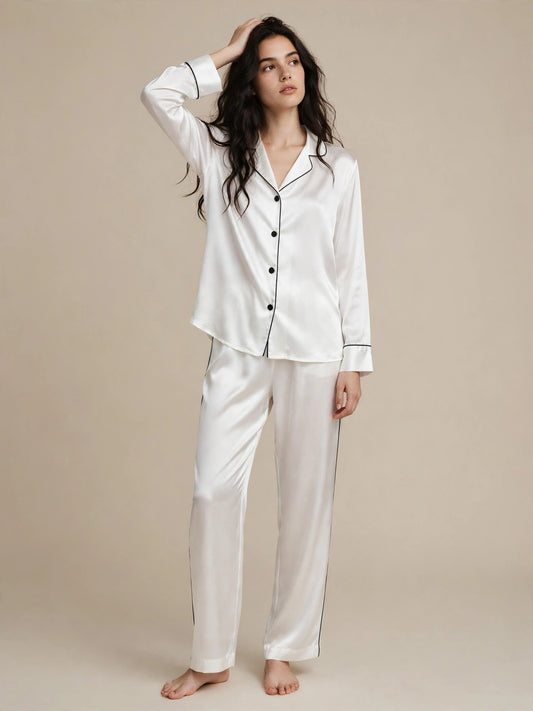 PLAIN SILK - WHITE