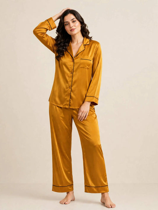 PLAIN SILK - CAMEL