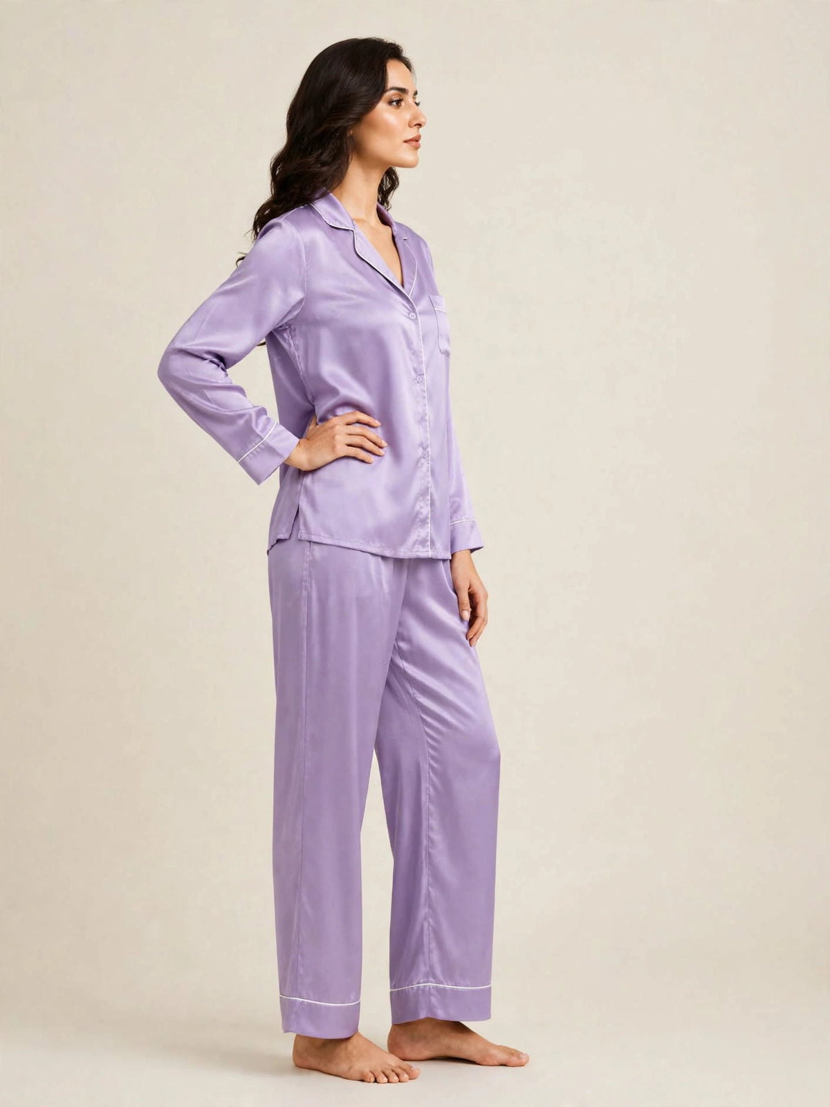 PLAIN SILK - LILAC
